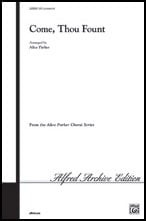 Come, Thou Fount SATB choral sheet music cover